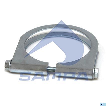 Хомут глушителя MERCEDES 814/914/1414-1523 d=95 h=15