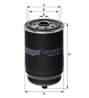 Фильтр топливный MAN 16.372 SCANIA 3ser со сливом