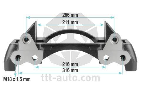 Скоба тормозного суппорта Haldex SAF 19.5"