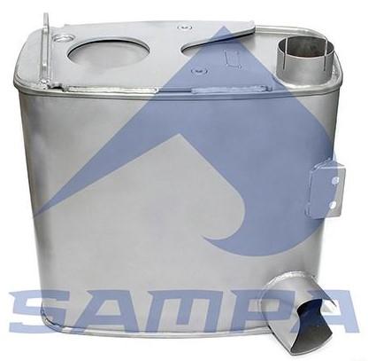 Глушитель MAN TGA/TGS/TGX с катализатором ==> 81151010346