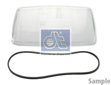 Стекло фары MERCEDES 1222-24/1422-24/1722-1831-34/2433/2534 LH
