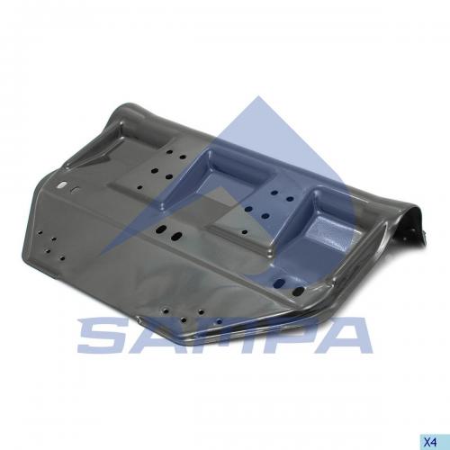 Накладка кронштейна крыла SCANIA 4 L металлическая