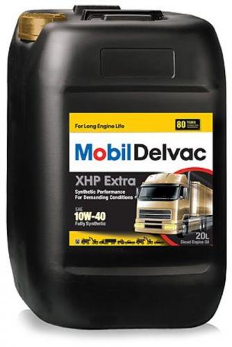 Масло Mobil Delvac XHP Extra 10W40 20л моторное синтетическое дизельное