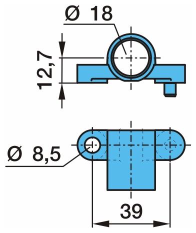 Держатель датчика ABS BPW ECO Plus 6.5-9t