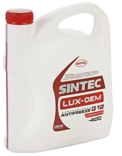 Антифриз красный Sintec Lux G12 5л
