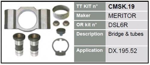 Ремкомплект суппорта MERITOR DX195 бинокль, поршни, шестерни R