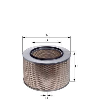 Фильтр воздушный MERCEDES Actros OM501 420-254/262.5