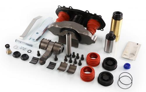 Ремкомплект суппорта BPW TSB 3709/4309/4312 полный, пятаки с выступом + втулки, направляйки, лапа