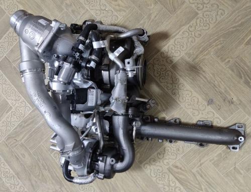 Турбокомпрессор в сборе BMW X5 8596263 8596261 8596272 8596273 новый!