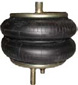Пневморессора двойная Kassbohrer 2шп.M20 В:1отв.M16x1.5 Н:1отв.M16x1.5 M30x1.5