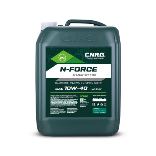 Масло моторное CNRG 10W40 N-Force Supreme SN/CF 20л