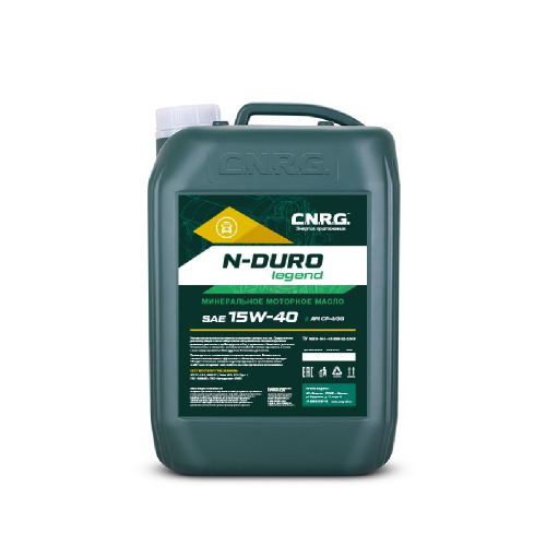 Масло моторное CNRG 15W40 N-Duro Legend CF-4/SG 10л