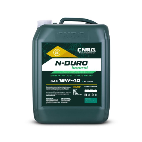 Масло моторное CNRG 15W40 N-Duro Legend CF-4/SG 20л
