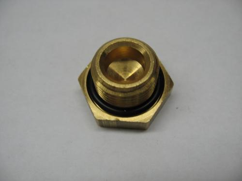 Заглушка M16x1.5 SW22 латунь