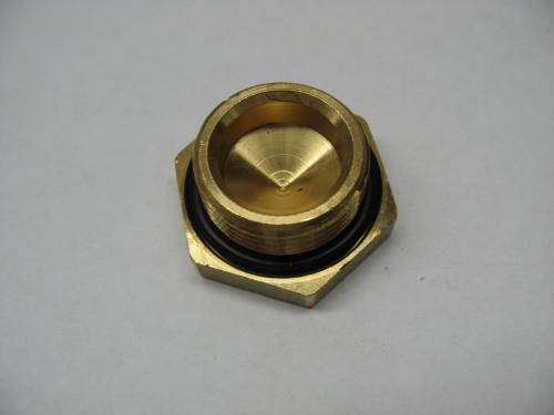 Заглушка M22x1.5 SW28 латунь