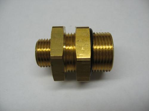 Переходник М22x1.5/М16x1.5/М16x1.5 L=24 наружная резьба