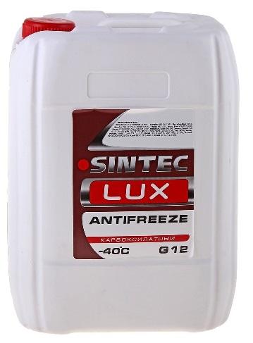Антифриз красный Sintec Lux G12 10л