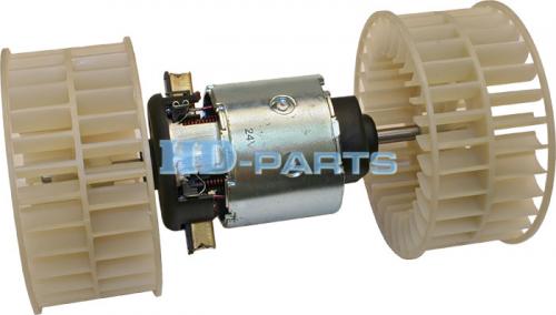 Мотор отопителя MB/MAN/RVI/IVECO/DAF/VOLVO 214х73х109 с крыльчатками