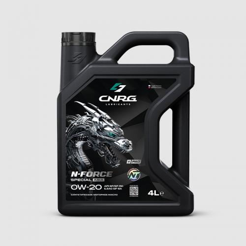 Масло моторное CNRG 0W20 N-Force Asia SP/SR-RC GF-6A 4л new