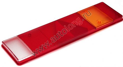 Стекло заднего фонаря DAF/VOLVO/MAN/SCANIA/RVI/IVECO с треугольником R