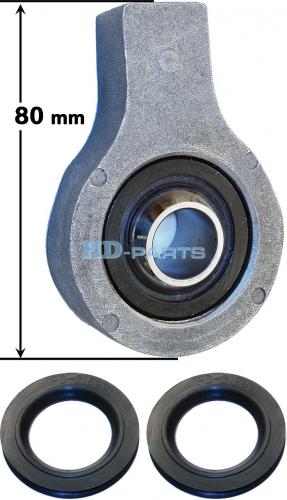 Подшипник амортизатора 16x80x17.5/21 с резьбой 2x SCANIA 94/114/124/144