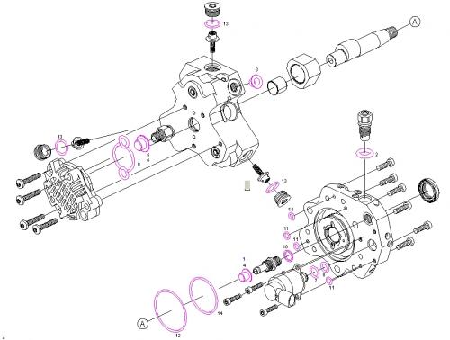 Ремкомплект ТНВД BMW/CITROEN/FIAT/PEUGEOT/OPEL/RENAULT 99=>