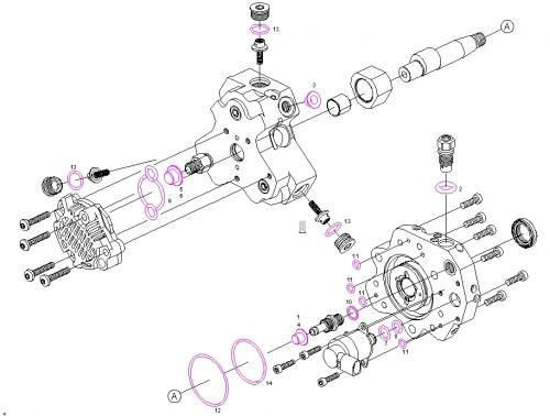 Ремкомплект ТНВД BMW/CITROEN/FIAT/PEUGEOT/OPEL/RENAULT 99=>