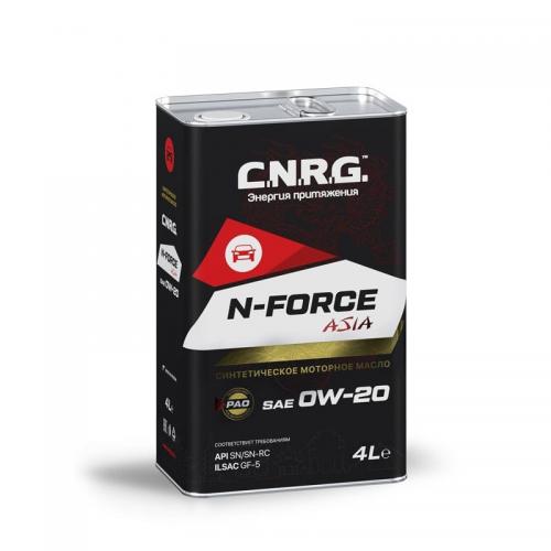Масло моторное CNRG 0W20 N-Force Asia SN/GF-5 4л