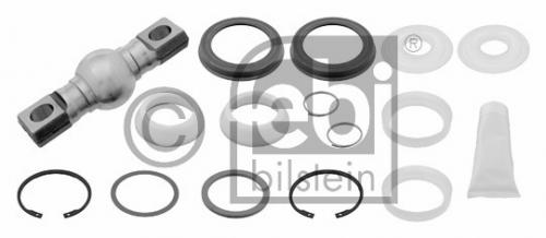 Ремкомплект реакт. тяги MERCEDES 80x130-152 сухари с пальцем 2отв d16.5 Lотв=130