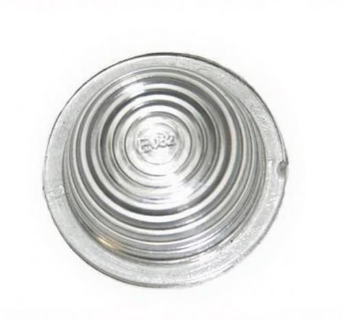 Стекло указателя габаритов Белый на рожок маленькое