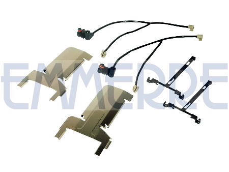Датчик износа тормозной колодки DAF L=270mm к-т 2шт с пластинами