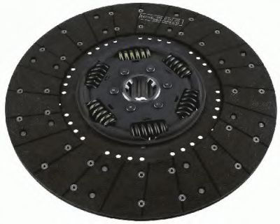 Диск сцепления 395 GTZ 1 3/4"-10N KAMAZ