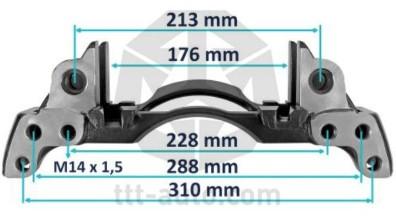 Скоба тормозного суппорта WABCO PAN 17 MAN L