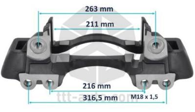 Скоба тормозного суппорта WABCO PAN 22-1 plus SAF R