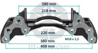 Скоба тормозного суппорта WABCO MAXX 22 R