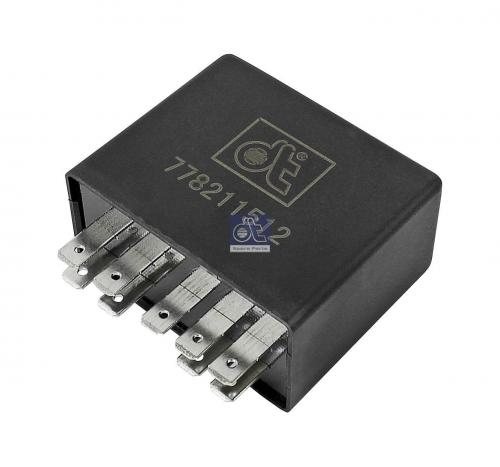 Реле поворотов MAN F2000 9 контактов. 24V (3+1)x21W
