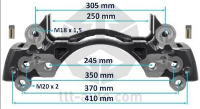 Скоба тормозного суппорта MERITOR ELSA225 VOLVO/RVI 22,5"