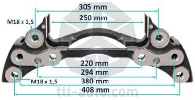 Скоба тормозного суппорта MERITOR ELSA225 ROR 22,5"