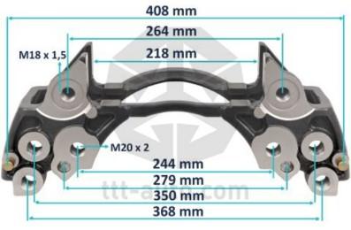 Скоба тормозного суппорта MERITOR ELSA225 VOLVO/RVI 22,5''