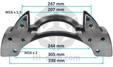 Скоба тормозного суппорта MERITOR DX ROR 19,5"