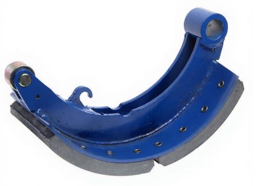 Колодка тормозная KAMAZ 6520/6522/5460 мост MADARA о/о с роликом, накладками задн. верх