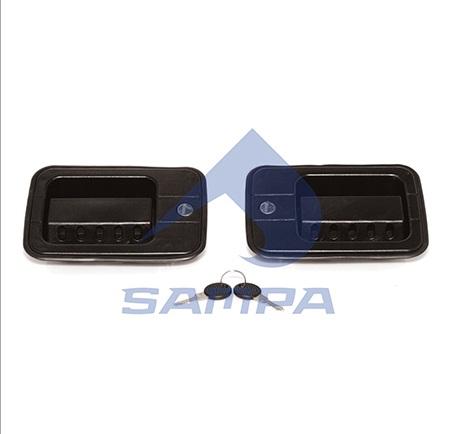 Ручкa двери IVECO ET/ES/Eurocargo к-т 2 шт+ключи