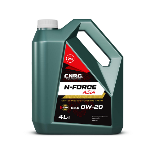 Масло моторное CNRG 0W20 N-Force Asia SN/GF-5 4л