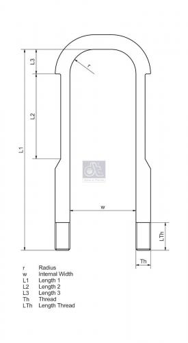 Стремянка 105/308 M24 SC 4/P/R/T без гаек