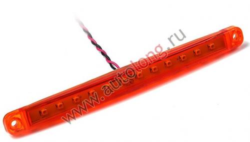 Фонарь габаритный Schmitz красный SLIM-XL SAMSUNG LED