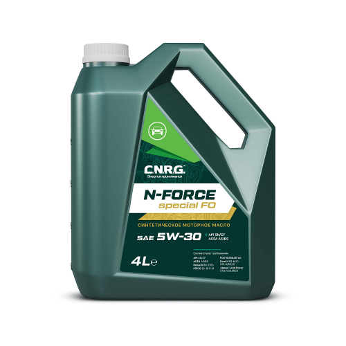 Масло моторное CNRG 5W30 N-Force Special FO SN/CF/A5/B5 4л