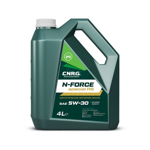 Масло моторное CNRG 5W30 N-Force Special RS SN/CF/C3 4л