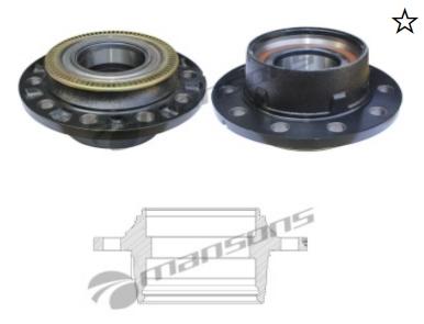Ступица SAF S7-3015/Z7-3015/Z11-3020/Z11-3720/ZL в сборе
