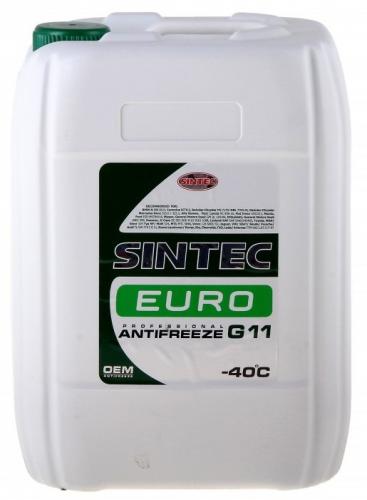 Антифриз зеленый Sintec Euro G11 10л