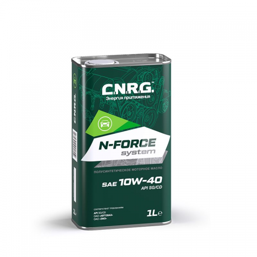 Масло моторное CNRG 10W40 N-Force System SG/CD 1л